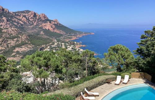 Appartement à Anthéor avec vaste piscine, vue mer et montagne - Foto 4