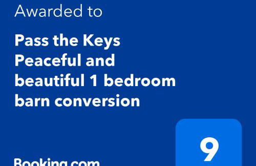 Peaceful and beautiful 1 bedroom barn conversion - Pass the Keys - Foto 5