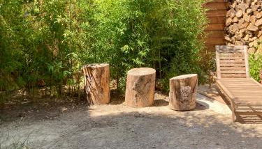 *Tiny Jungle* / Plage, port et commerces à pied - Foto 4, Garden, Garden view