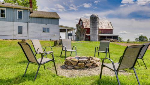 Wellsboro Farmhouse with Grill and Fire Pit! - Foto 2