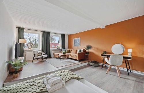 MAISUITES Sperling - Zentrale Ferienwohnung mit Boxspringbett, Kaffeevollautomat, WLAN & seitlichem Seeblick - Foto 2