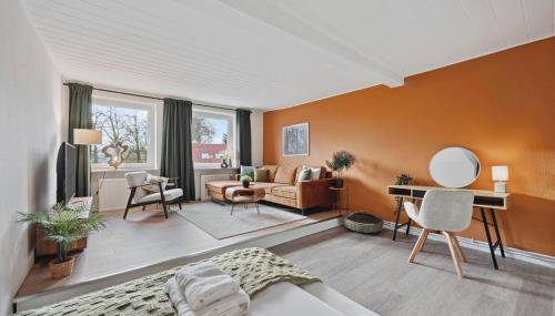MAISUITES Sperling - Zentrale Ferienwohnung mit Boxspringbett, Kaffeevollautomat, WLAN & seitlichem Seeblick - Foto 1