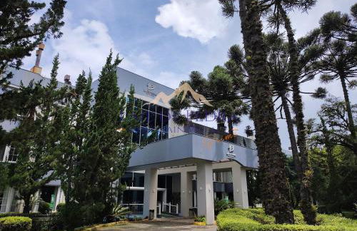 Flat Luxo 3010 com banheira Mountain Village Laje de Pedra Canela - Foto 26