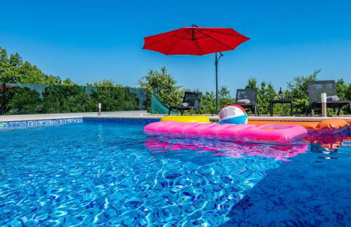 Villa Mia in Labin, a two apartment villa with pool close to the sea - Foto 10