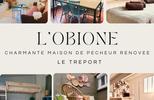 L Obione charmante maison de pêcheur rénovée proche mer avec patio extérieur - Foto 4