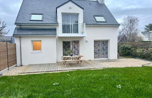 Le Belaven, Neuf, Cosy, Terrasse, jardin, Kerfany Plage, 1 à 6 pers - Foto 24