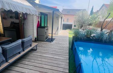 Chalet cosy atypique avec petite piscine - Foto 8