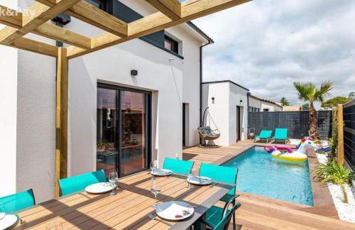 Villa avec piscine proche plages - Foto 3