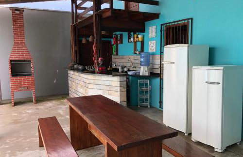 Casa com piscina e um quarto com ar split pé na areia a 50 metros da praia - Foto 17