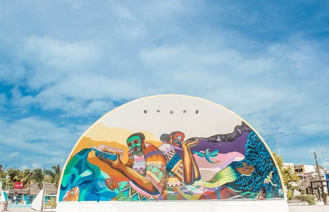 Ganztägige Tour nach Holbox und Passion Island mit Cenote, Transport und Mittagessen - Foto 3