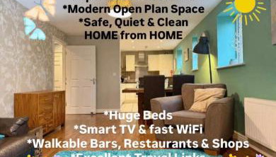 The Orchid-Central Beeston-Private Apartment-SmartTV-Free Wi-Fi-Tram-Parking - Foto 1