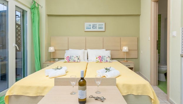 Niki Studio Ena in Lakka - Foto 4, Habitación