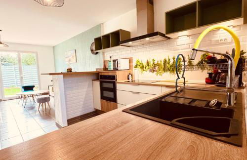 10min de la mer Maison 6 personnes avec climatisation jardin - Foto 18