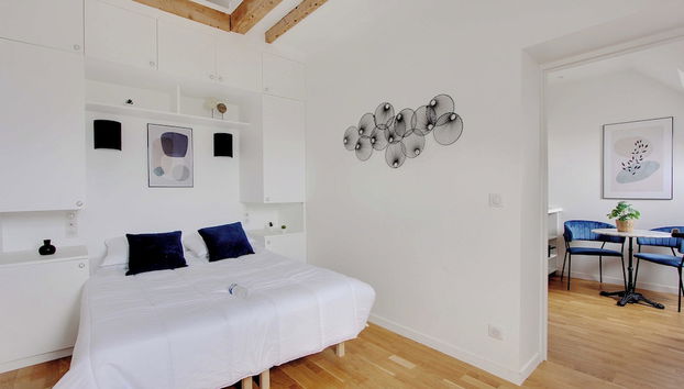 Bedroom 1 - Place Victor Hugo Trocadero - BAIL MOBILITE - Foto 5, Habitación