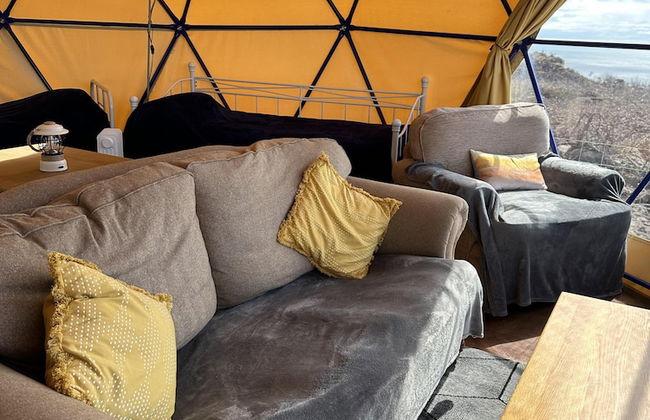 Geodome Glamping With sea Views Near Pendine - Foto 6