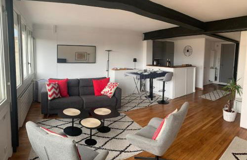 SaintLazare 50m2 superb view up to Tour Eiffel - Foto 7