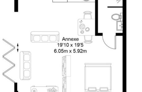 Open Plan Dog Friendly Annexe Sleeping 2 I Near Local Beaches & Chichester with FREE Parking - Foto 54