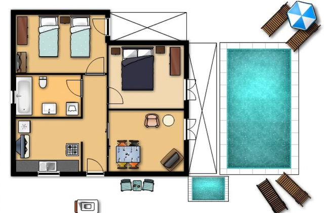 Villa Elia Large Private Pool Walk to Beach Sea Views A C Wifi Car Not Required - 1978 - Foto 48