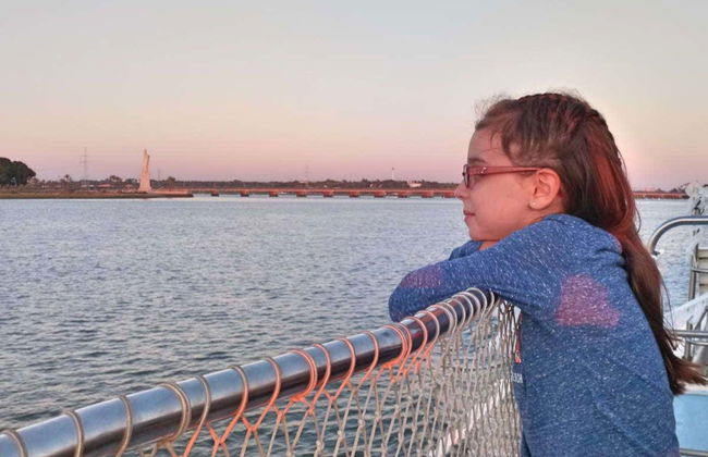 Balade en bateau sur l'estuaire de Huelva au coucher du soleil - Photo 2
