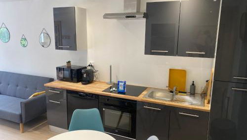 T2 fonctionnel & confortable en RdC sur cour calme - Foto 4, stove, pet friendly, toaster