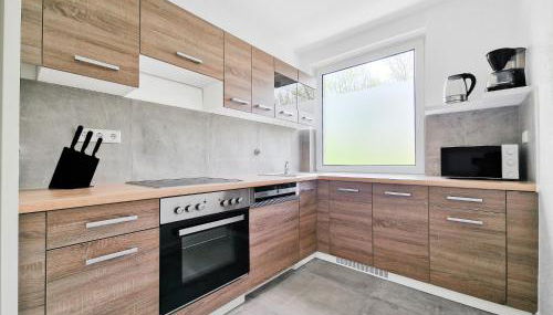 Tolstov Apartments - Monteurwohnungen - 3 Schlafzimmer - Küche - Balkon - Waschmaschine - 25 Min zur Messe DUS - Foto 3, stove, dishwasher, pet friendly, minibar