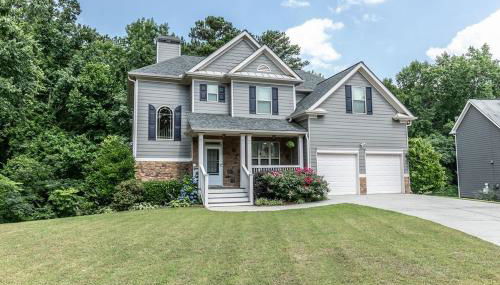 World Cup Stay Near Six Flags & Downtown - Foto 3, Garden, Garden view