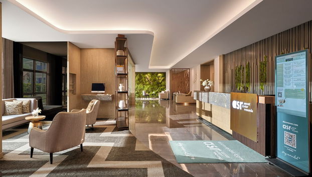 Sitzecke in der Lobby