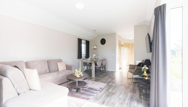 Comfortable Chalet Located in the Polder, Near Alkmaar - Foto 5, Sala de estar