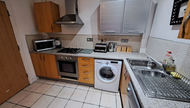 City-center Flat Sleeps 4 With Balcony - Foto 3, Cocina privada