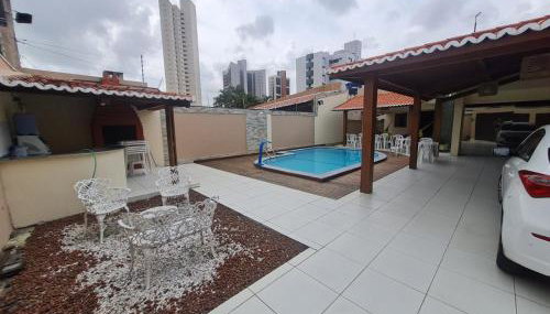 Casa agradável: piscina, churrasqueira e redário. - Foto 3