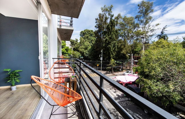 New Park Front Terrace Apt Near Polanco - Foto 9