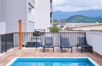 2 QUARTOS com Churrasqueira na Varanda, Piscina, Garagem interna, WiFi 500mbps, Ar Condicionado e Telas de Proteção - Foto 25