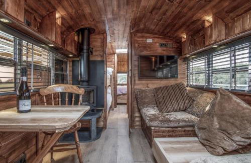 American School Bus - 1 Bedroom - Blossom Farm - Tiers Cross - Foto 4