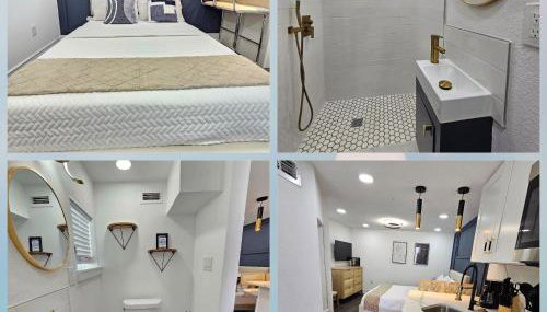 The Hideaway DT Orlando Tiny Home w Free Parking - Foto 1, Shower