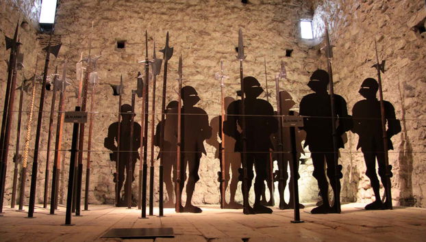 Interior del castillo de Chillon