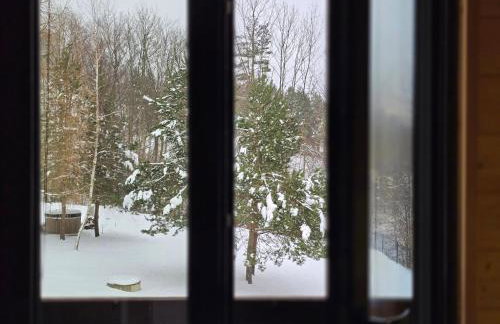 Forest Zen Małastów dom z prywatną balią z widokami na las - Foto 36