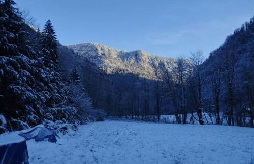 Châlet 8 personnes + grand terrain et rivière - Foto 16