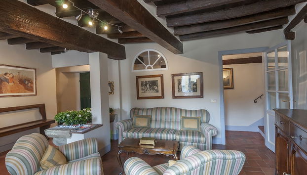 Zona de estar del vestíbulo