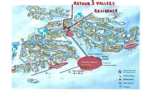 Dernier étage avec vue sur les montagnes Emplacement Exceptionnel au cœur de Val Thorens Ski aux pieds Prestations incluses - Foto 3