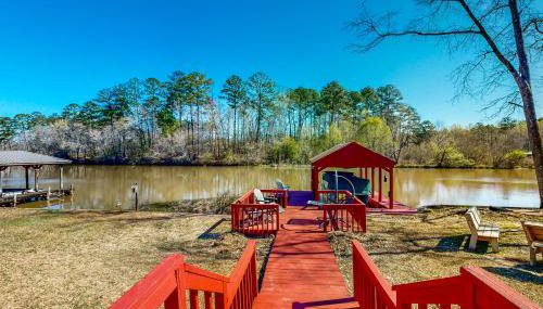 Lakefront Eatonton Haven with Dock Bring Your Boat! - Foto 2