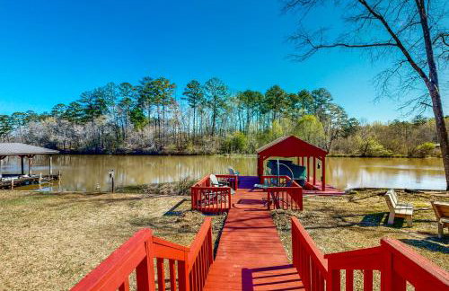 Lakefront Eatonton Haven with Dock Bring Your Boat! - Foto 2