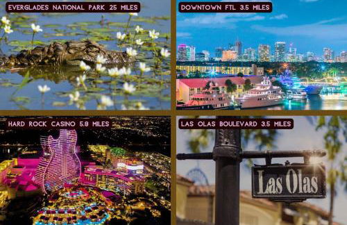 -Disco Bungalow- One third mile to FTL Marine Center - Foto 40