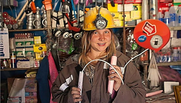 Visiting the mining market of Potosí