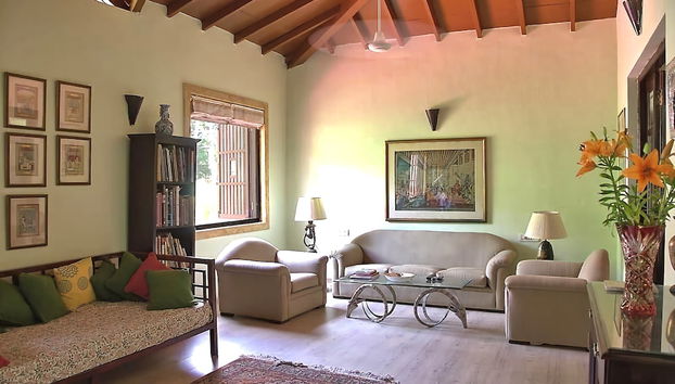 Zona de estar del vestíbulo