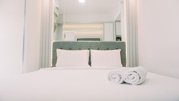 Restful And Well Furnished Studio Transpark Bintaro Apartment - Foto 5, Habitación