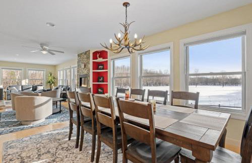 RiverNest - 1700 feet of Private Frontage on the Pemi River - 25 Acres, Sleeps 16, Close to Golf, Skiing, Hiking - Foto 7