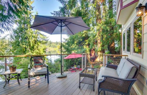 Lakefront Snohomish Cottage with Private Dock! - Foto 18