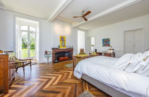 Château Soules - Piscine - Lac - Calme - Foto 8