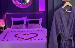 Suite Passion - Jacuzzi privé - Table massage - Foto 10