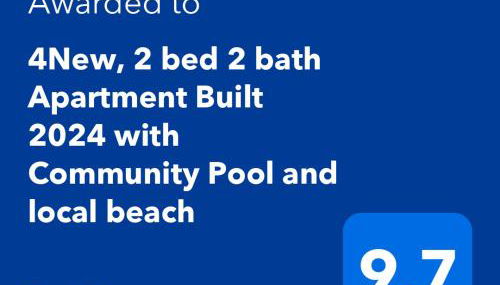 4New, 2 bed 2 bath Apartment Built 2024 with Community Pool and local beach - Photo 2